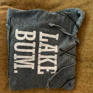 Lake bum sweatshirt